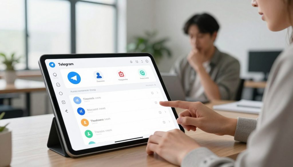 Telegram群组管理界面